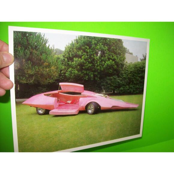 Pink Panther Limousine California Show Racer Car Original Photo Jay Ohrberg 1969 - Picture 9 of 12